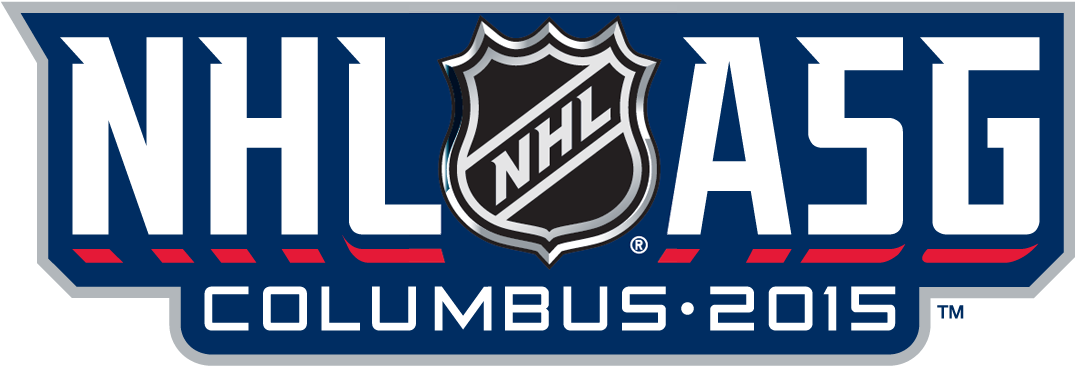 NHL All-Star Game 2015 Wordmark Logo v2 iron on heat transfer